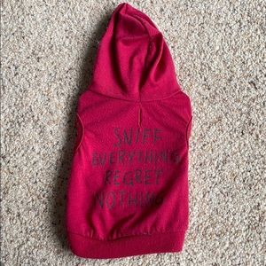 Dog hoodie